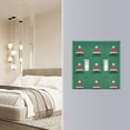 thumbnail image 4 of Yayeee Toggle Light Switch Wall Plate 2-Gang 4.56"x4.48" Decorative Outlet Cover, Christmas Trees, 4 of 7
