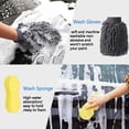 thumbnail image 4 of 12PCS Car Cleaning Kit, Professional Microfiber Car Wash Clean Kit, Wheel and Rim Brush, Cleaning Cloths Wash Gloves, Sponge, 4 of 5