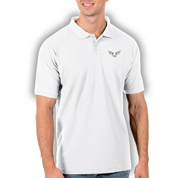 Men's Antigua White Philadelphia Wings Legacy Pique Polo