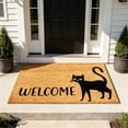 thumbnail image 4 of Velvet Welcome Doormat for Home Entrance Hallway and Porch, 4 of 5