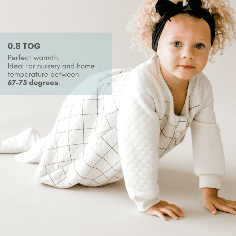 Toddler Wearable Blanket with Sleeves Tealbee Dreamsie Baby Toddler Sleep Bag with Feet for Walkers and Walking Baby. TOG 0.8 Sleep Bag with Sleeves to Keep Warm from Summer