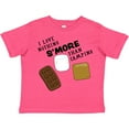 thumbnail image 3 of Inktastic I Love Nothing S'More Than Camping Boys or Girls Toddler T-Shirt, 3 of 5