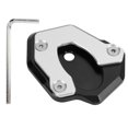 thumbnail image 1 of Reemplazo de aleación de aluminio de placa ampliada de soporte de motocicleta para Z650 Z900 2017?2019, 1 of 5