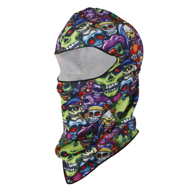 Pasamontañas para ciclismo y motocicleta con estampado animal 3D de 6 patrones, cómodo, para todo el rostro BB-03
