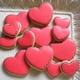 thumbnail image 5 of PTOOTP 6 moldes cortadores de galletas con forma de corazón, herramientas para hacer galletas, fondant, pasteles y manualidades (rojo), 5 of 7