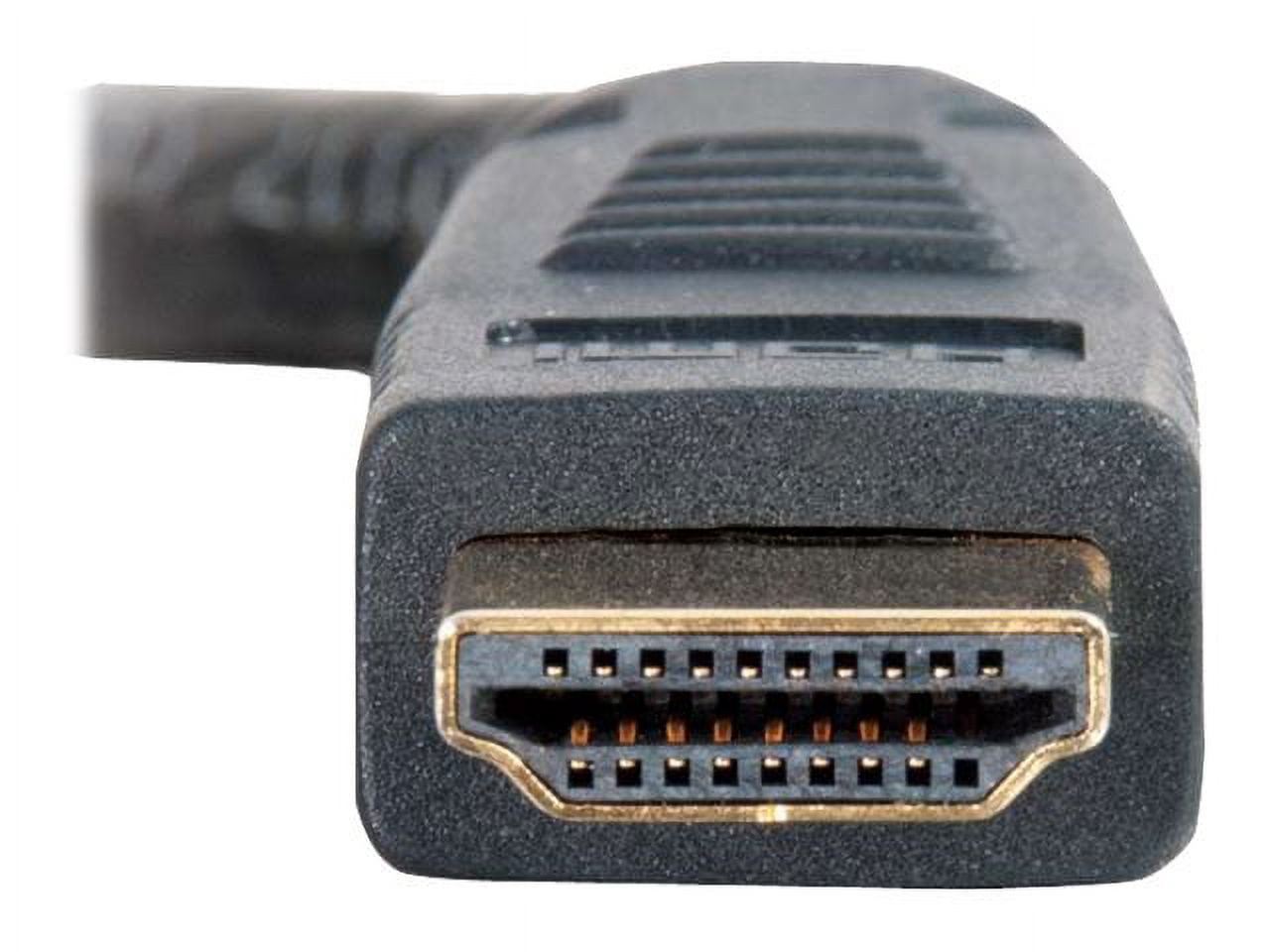 C2G Pro Series 50ft HDMI Cable - Plenum CMP-Rated - HDMI cable - HDMI (M) to HDMI (M) - 50 ft - shielded - black