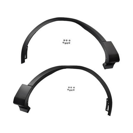Front Fender Flare Set - Compatible with 2016 - 2019 Ford Explorer 2017 2018