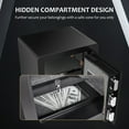 thumbnail image 6 of E-Western 1.52 Cuft Solid Alloy Steel Office Hotel Safe with Electronic Digital Keypad Magnetic Lock Smart Alert Anti-Theft Compact Security Box Black, 6 of 8