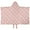 Pink Cartoon Unicorn, variant on Purple Cartoon Narwhal Pattern Hooded Bath Towel,50"x30" for Ages 3 To 12 Kids, Quick Dry Lightweight Soft Microfiber Hood Beach Towel Cover Up for Kids