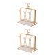 thumbnail image 3 of Bewildely Stylish Mug Drying Rack Holder Display Stand en for Cup Decoration Oro 2piezas, 3 of 4