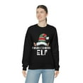 thumbnail image 6 of Prosthodontist Elf Christmas Unisex Sweatshirt, S-2XL Holidays Xmas Elves, 6 of 9