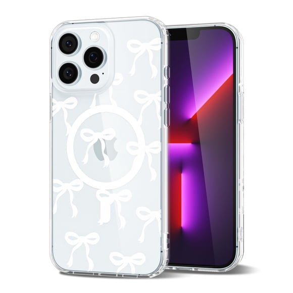 Funda transparente con lazo magnético para iPhone 13 Pro Svanove
