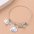 thumbnail image 2 of Pulsera Brazalete De Graduación Inspirational 2021 Pulsera De Graduación Inspirational Charm Bracelet Moyic AP005657-00, 2 of 6