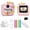 Pink, variant on Bravokids Kids Camera Instant Print, 1080P HD Digital Video Camera, Birthday Christmas Gift for Girls and Boys