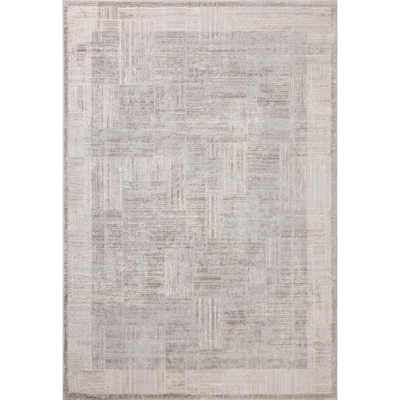 Loloi Hollis Smoke / Mist 5'-3" x 7'-6" Area Rug