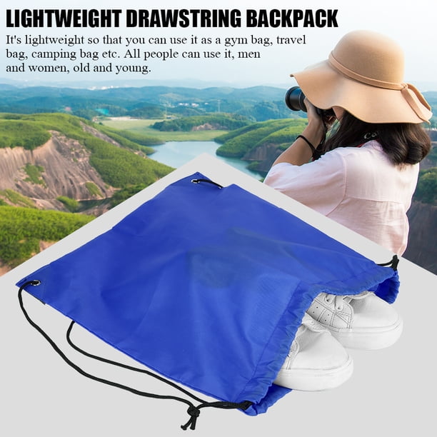 Mochila Con Cordón, Bolsa Impermeable Duradera Con Cordón, Portátil Para Bolsa De Viaje De Bolsa De Gimnasio