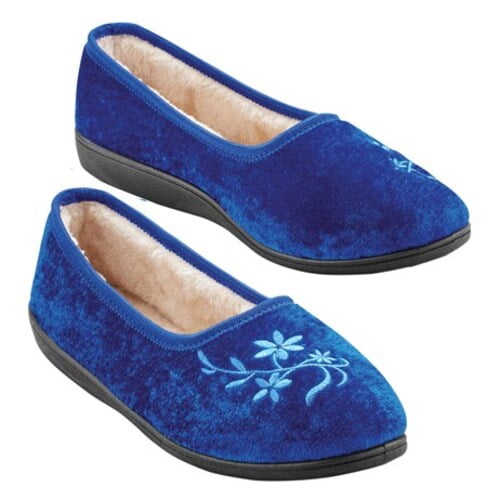 sapphire slippers