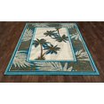 thumbnail image 2 of Art Carpet 841864131390 4 x 6 ft. Palm Coast Collection Frond Woven Area Rug, Beige, 2 of 2