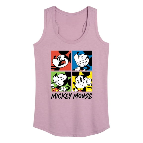 Disney - Mickey Colorblock - Women's Racerback Tank Top