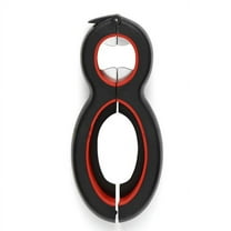 6 in 1 Multi Opener Jar Bottle Can Opener for Weak Hands, Non-Slip, Easy Grip for Seniors and Arthritic Hands