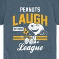 thumbnail image 3 of Peanuts - Peanuts Laugh League - Toddler & Youth Short Sleeve Graphic T-Shirt, 3 of 6