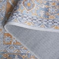 thumbnail image 6 of Safavieh Arizona Phelim Floral Machine Washable Area Rug, Rust/Gray, 4' x 6', 6 of 11