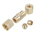 thumbnail image 5 of Compression Fitting Connector 3/16 inch OD Hydraulic Corrosion-Resistant and Brake Line Assembly, 5 of 5