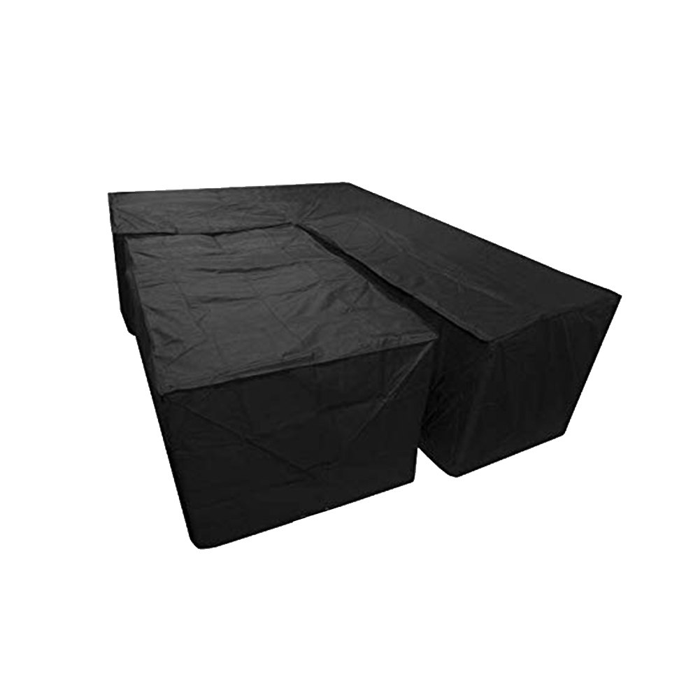 2Pcs Waterproof L Shape Dust Cover Cube Corner Furniture Sofa Rattan