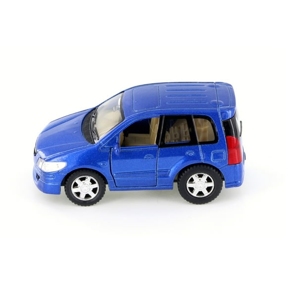 Mazda Premacy, Blue - Kinsmart 4016D - 4" Scale Diecast Model Car