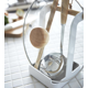 thumbnail image 4 of Espátula de almacenamiento de cocina para encimera, cuchillo, tabla de cortar, cuchara, organizador multifuncional para ollas de cocina (blanco) JAMW Sencillez, 4 of 5