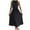 Black, variant on Kaemgyyd Elegant Dress for Women Crew Neck Sleeveless Pleated Maxi Dress Tie Waist Flowy Wedding Guest Dress for Party