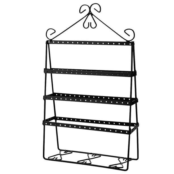 LANTWOO 56 Pairs Metal Earring Holder Earring Stand Earring Display