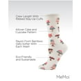 thumbnail image 3 of MeMoi Sweet Treats Cake Bamboo Blend Crew Novelty Socks - Mens - Male, 3 of 7