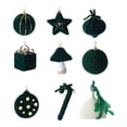 thumbnail image 3 of 9 adornos de bolas de Navidad, colgantes con dijes, hechos a mano, estilo vintage, adornos navideños, decoración para de Navidad, regalos de, 3 of 8