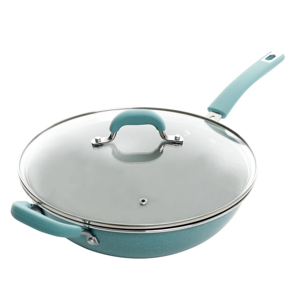 The Pioneer Woman Vintage Speckle Everyday Pan - Turquoise