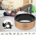 thumbnail image 3 of High Density PU Rubber Yoga Wheel, Tear Resistant, Flexible Roller Designed for Stretching and Flexibility to Help Back Aches and Tension, Extend Ring Premium Back Roller, 3 of 7