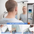 thumbnail image 2 of Mamamax Flexible Mirror Sheets,Mirror Wall Stickers,Mirror Effect Self-Adhesive Cuttable PET Non Glass Mirror Reflective Sticker for Bathroom Living Room Decor,19.7x39.4in-19.7x39.4in-, 2 of 9