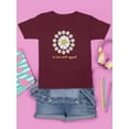thumbnail image 3 of Love Myself Daisy Garland T-Shirt Juniors -Image by Shutterstock,  Large, 3 of 4