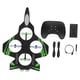 thumbnail image 2 of Avión RC de espuma, avión de control remoto, fácil de controlar, juguete volador para exteriores, regalo Verde, 2 of 9