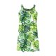 thumbnail image 4 of Vestido de Fiesta de las Mujeres Cuello Redondo sin Mangas Corbata Gradiente Teñido Vestido de Playa, Mezcla de Poliéster Spandex para Ocasional, 4 of 8
