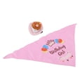 thumbnail image 3 of Gorro De Cumpleaños Para Cachorros, Pañuelo, Bufanda, Encantador, Elegante, Aspecto Realista, Suministros Para Fiestas De Cumpleaños Para Perros Para Cachorros ANGGREK Rosa, 3 of 8