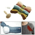 thumbnail image 4 of Lindo kit de herramientas de con forma de hongo , herramientas de reparación de , de portátil para calcetines, bolsas Macarena Hongo Zurcido, 4 of 8