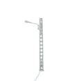 thumbnail image 1 of Bewildely Modelo de lámpara de vía férrea diseño clásico Mini paisaje escalera ligera farolas resistencia al aire libre LED farola de Metal Artesanía Plata (luz blanca) Bewildely HA064495-01, 1 of 6