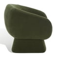 thumbnail image 6 of SAFAVIEH Couture Kiana Modern Pine Wood Solid Accent Chair, Olive Green, 6 of 13