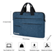 thumbnail image 2 of Impermeable Bolsa Maletín Bloosom  Para Portátil De 15.6'' Pulgadas Azul Grisaceo, 2 of 4
