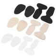 thumbnail image 1 of Unique Bargains Silicona Heel Support Cup Pads Cojín de silicona Plantilla ortopédica PU Clear Grey Black 12Pcs, 1 of 8