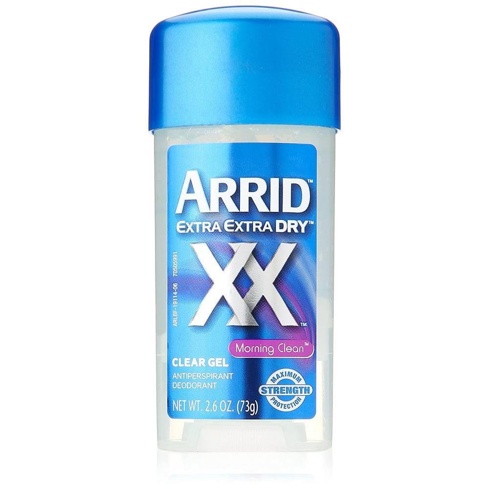 ARRID Extra Dry Antiperspirant and Deodorant Clear Gel Morning Clean, 2