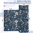 thumbnail image 5 of Pioneer Flower Floral Print Pattern Toddler Nap Mats for Kids Preschool,Sleeping Mat Bag or Kids,Toddler Sleeping Bag,Toddler Nap Mat or Daycare, 5 of 6