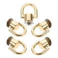 thumbnail image 4 of LABSERRON 5Pcs Bag Fasteners for Bag Making Buckle Golden Zinc Alloy for Travel and Daily Use, 4 of 8