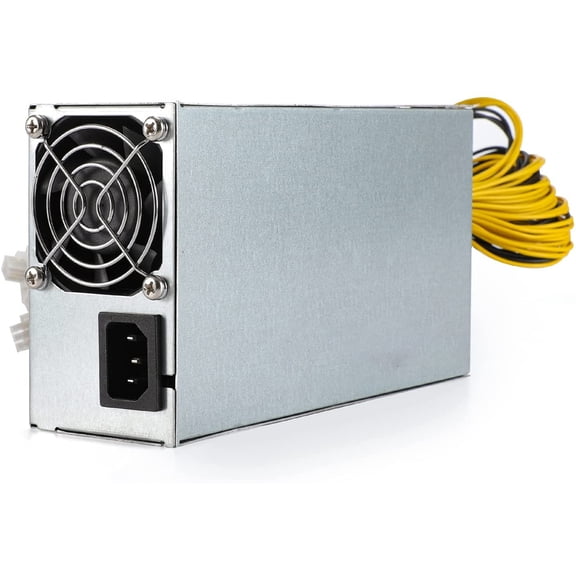 2000W Mining Power Supply, 110V-264V Mining Power Supply for 8 GPU ETH/BTC Rig Miner Machine, 11000 RPM PSU with Violent Fan